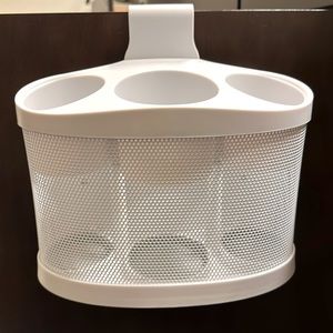 Over the door hair styling tool hokder